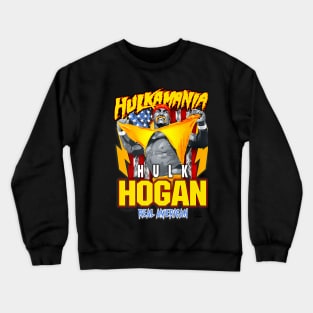 Hulk Hogan Hulkamania American Ripped Crewneck Sweatshirt